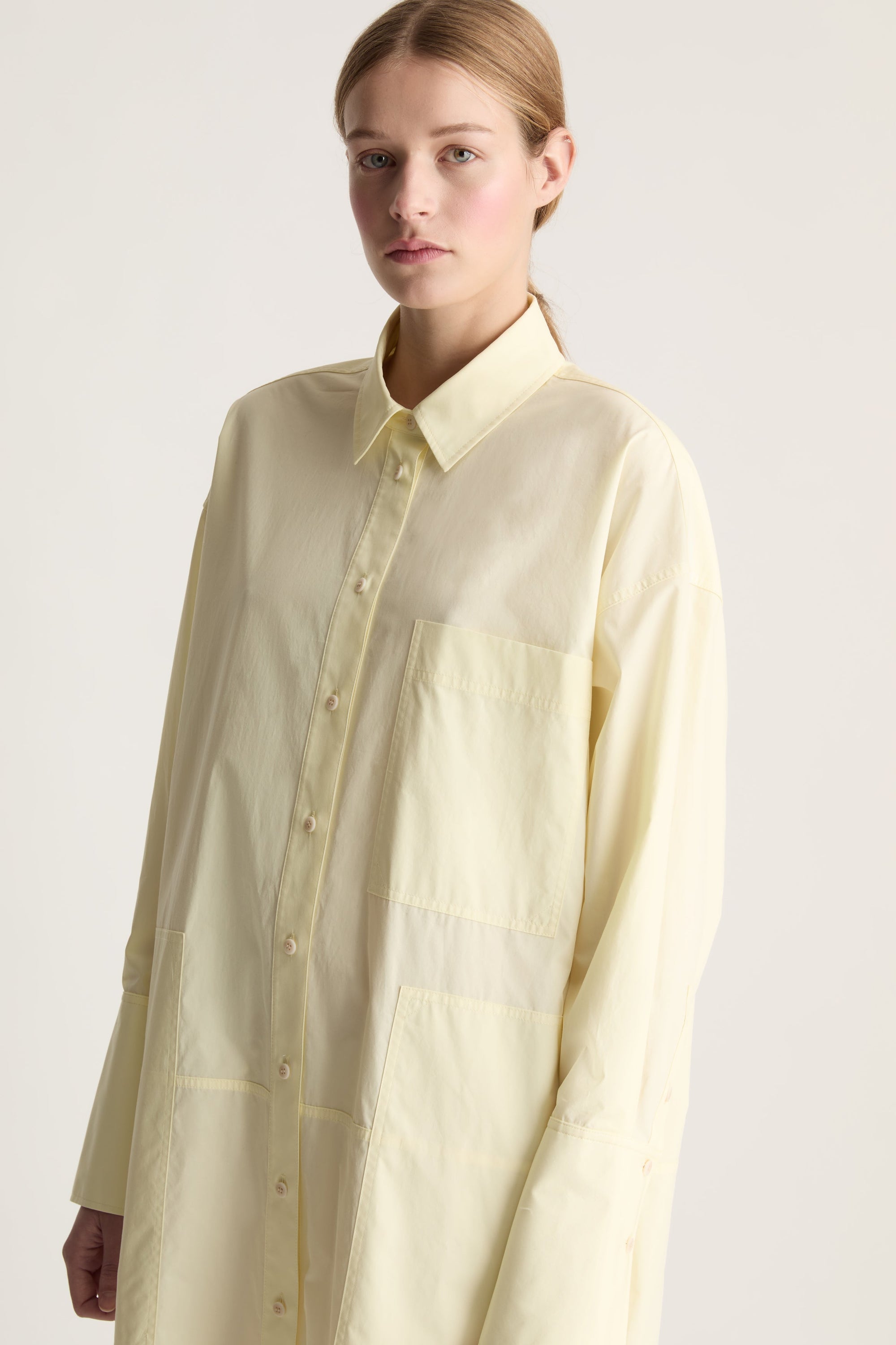 LM Poplin LS Shirt Dress