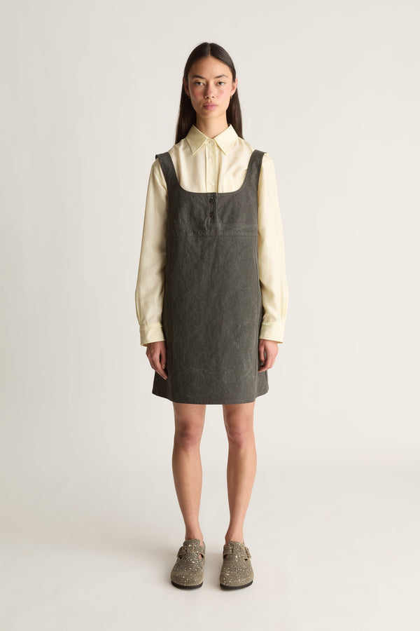 Lenny Canvas Pinafore
