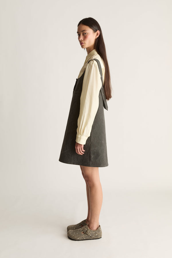 Lenny Canvas Pinafore