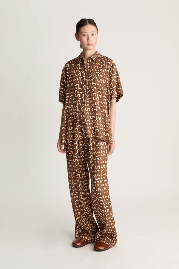 LM Monogram Short Sleeve Shirt
