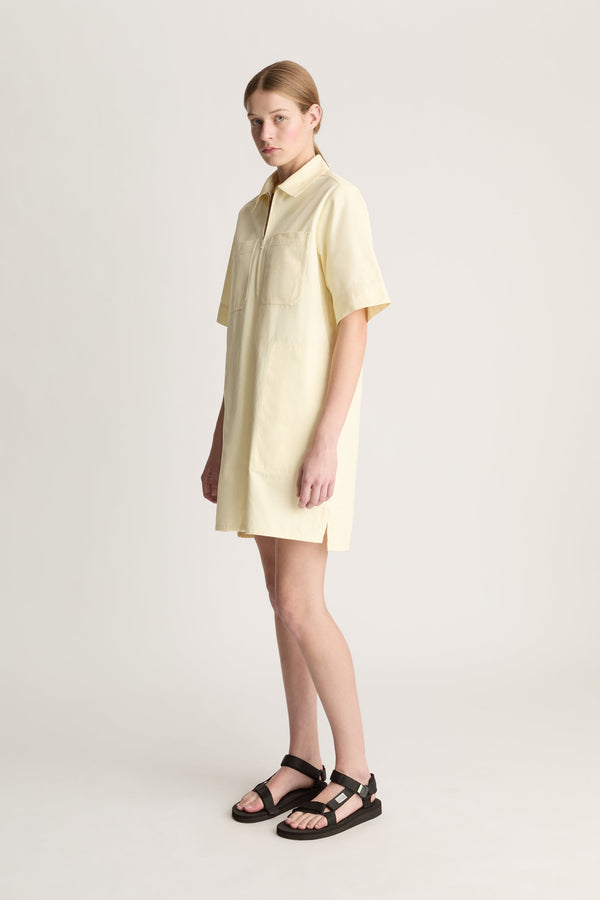 LM Drill Mini Dress