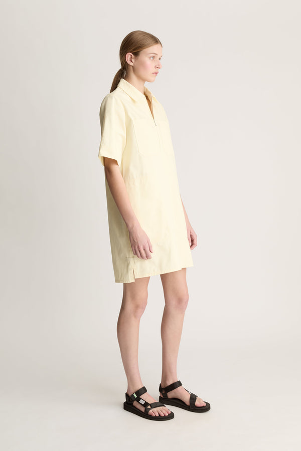 LM Drill Mini Dress