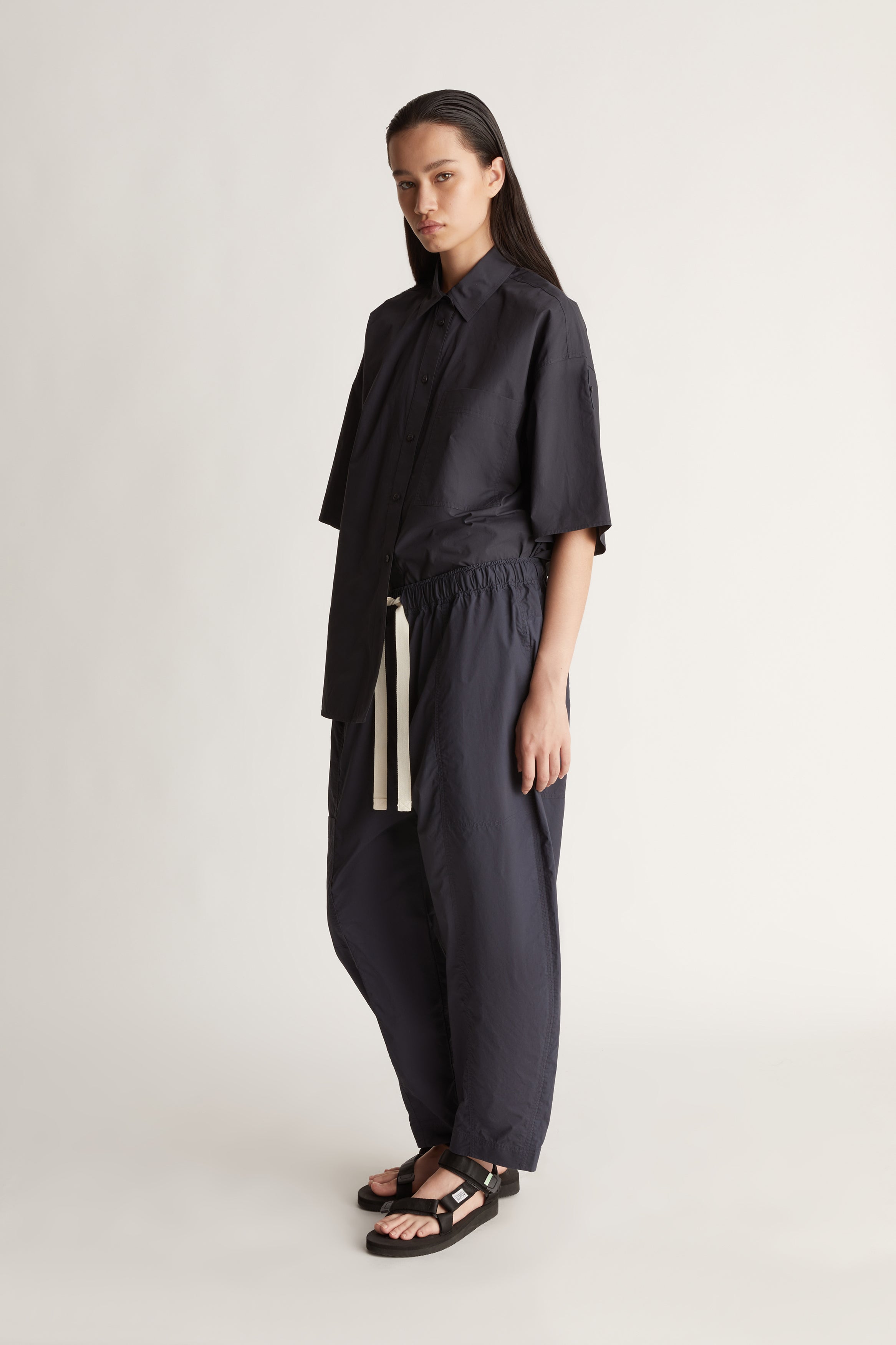 LM Poplin Pant Navy