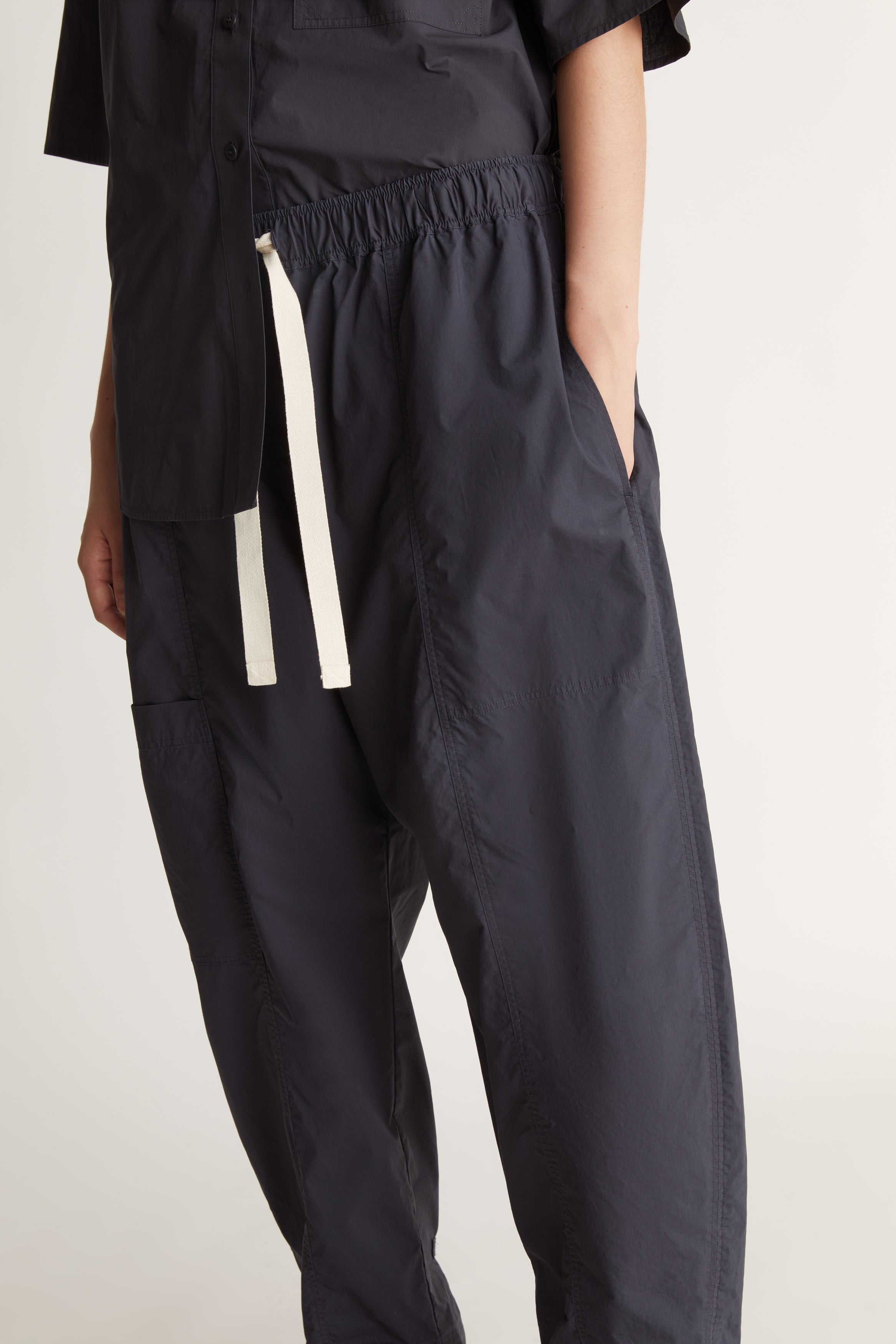 LM Poplin Pant Navy