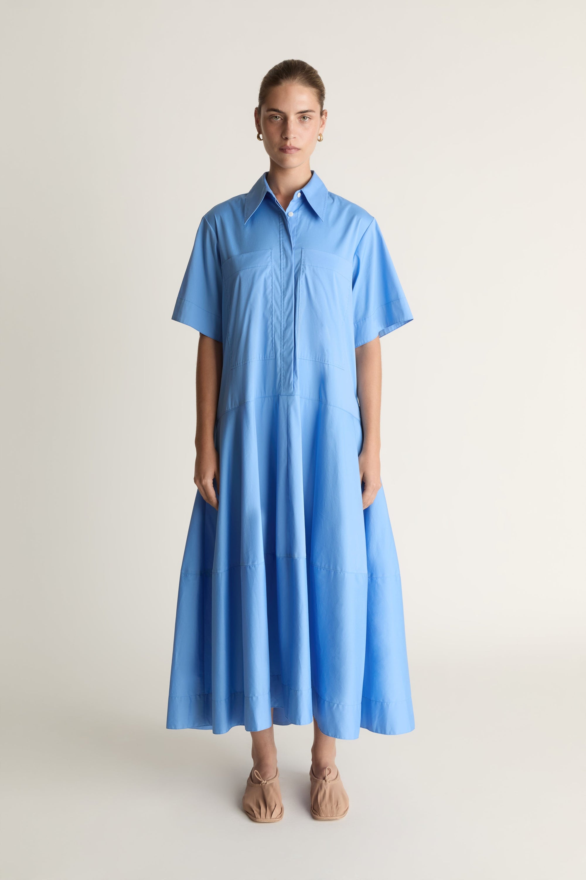 lee shirt dress Lee Mathews - Lilac Lola Shirt Dress