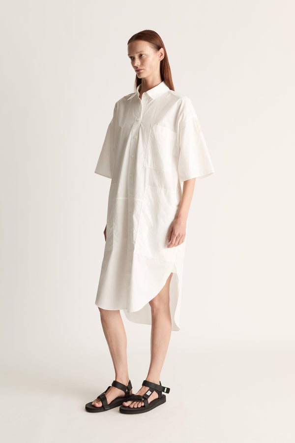 LM Poplin SS Shirt Dress