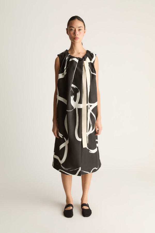 Alvar Printed Midi Dress