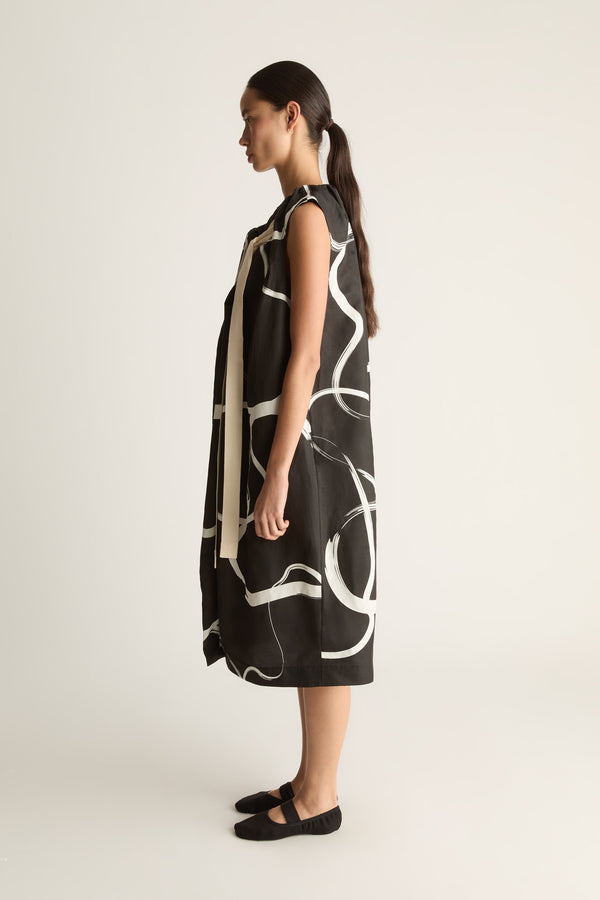 Alvar Printed Midi Dress