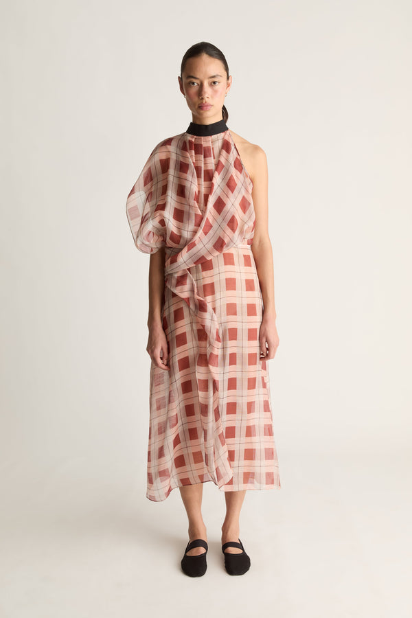 Attica Silk Wool Dress