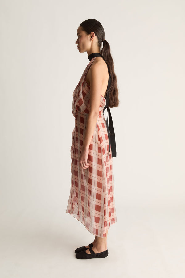Attica Silk Wool Dress