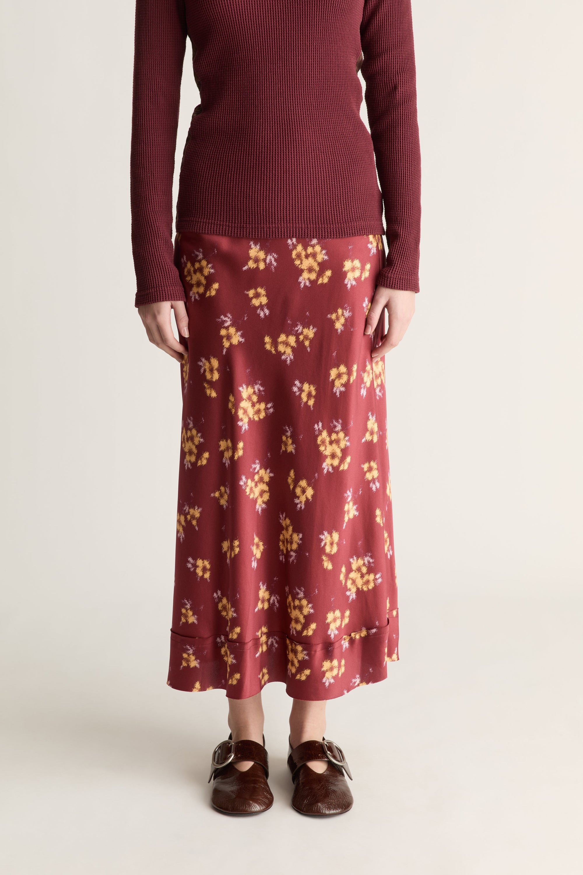 Bella Silk Skirt