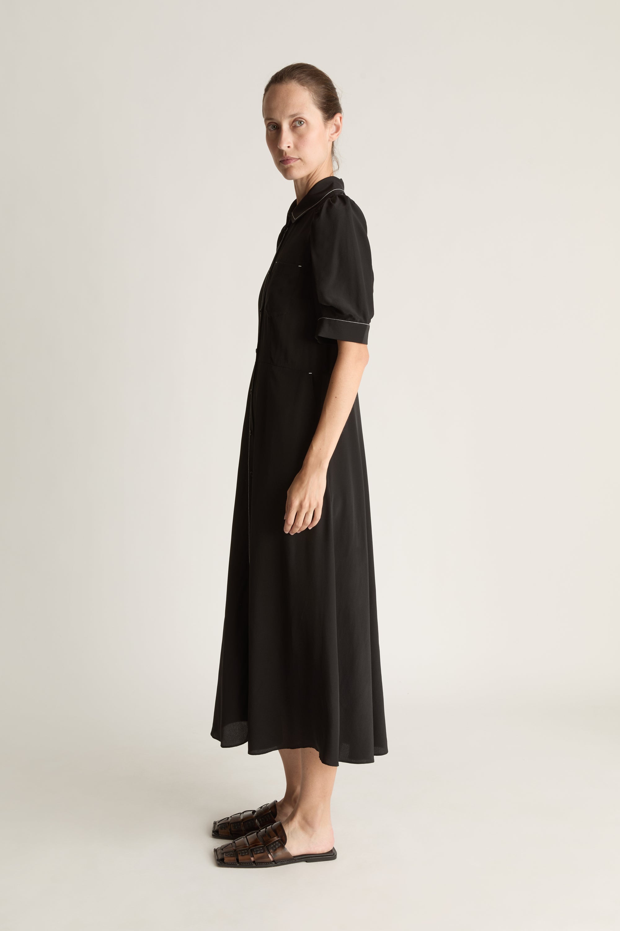 Cassini Short Sleeve Dress