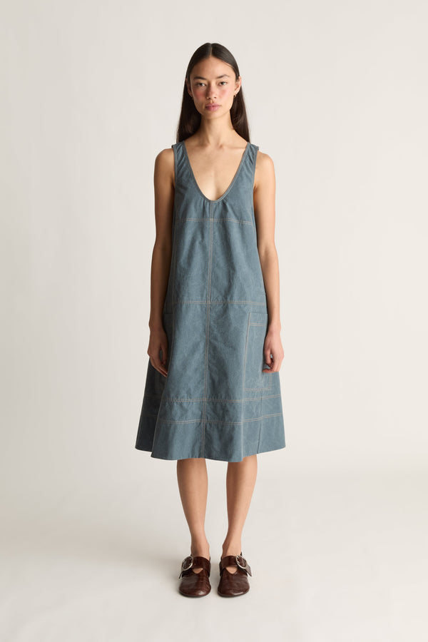 Cecil Cotton Apron Dress