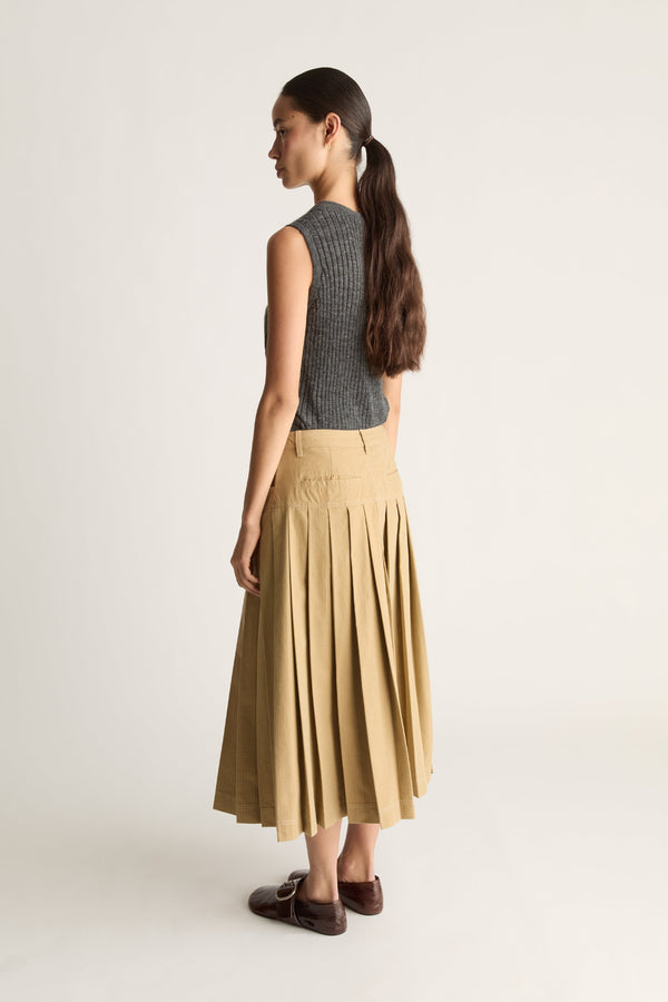 Cecil Cotton Wrap Skirt