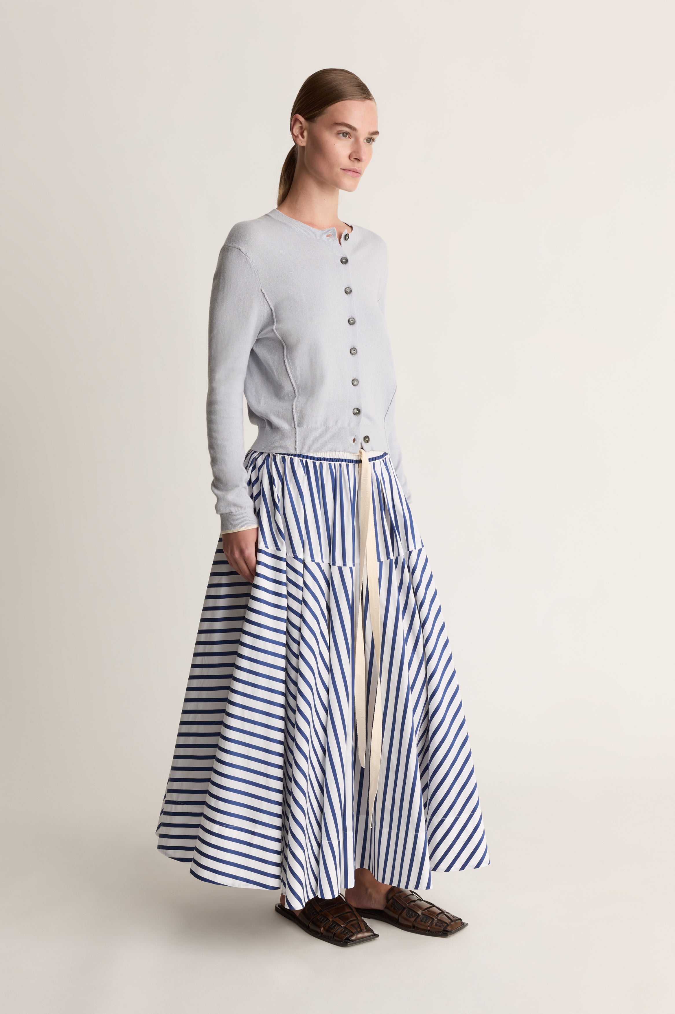 Cotton Cashmere LS Cardigan