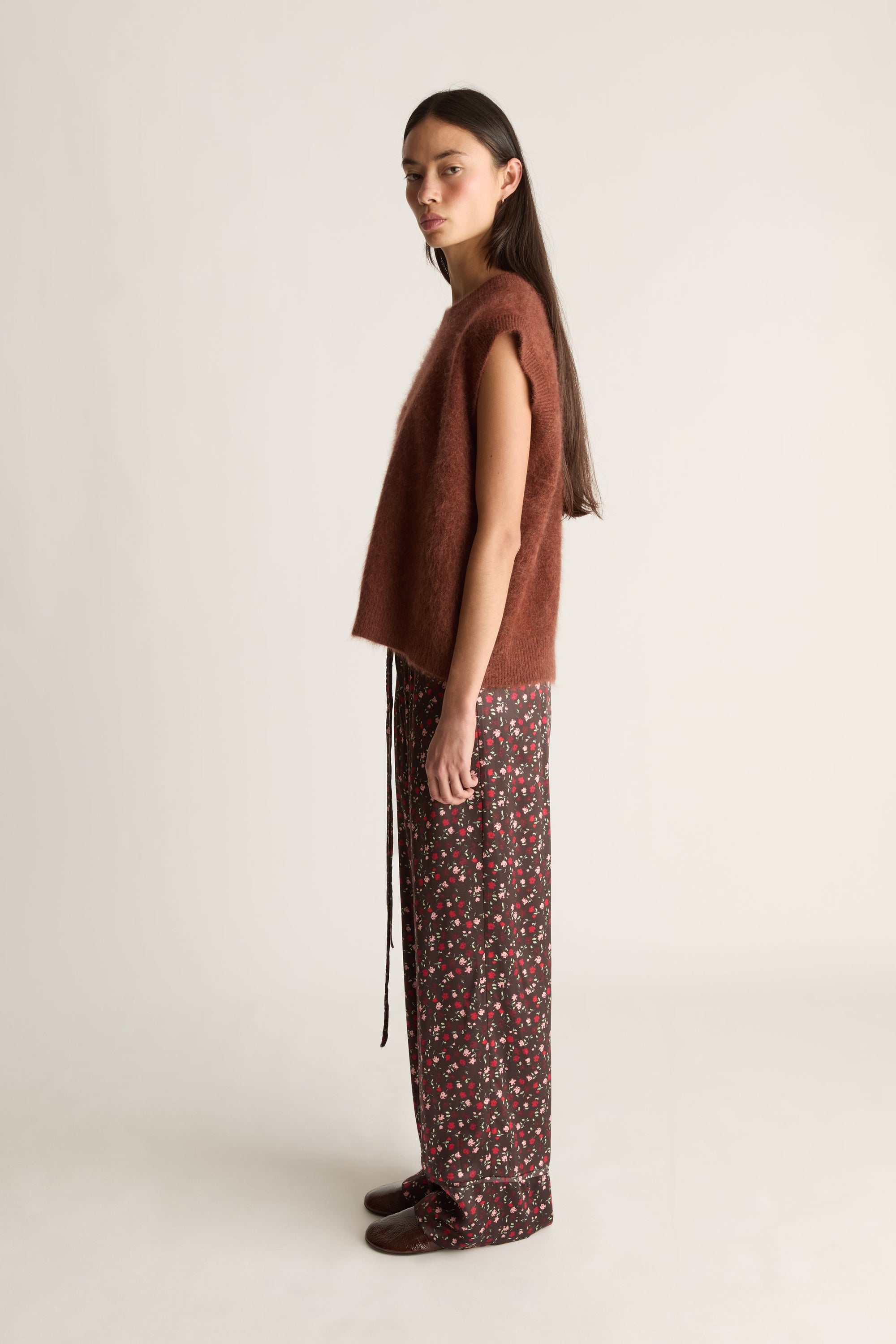 Flora Silk Pant