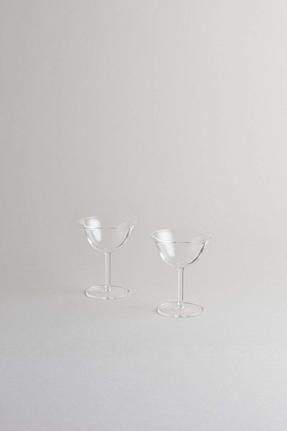 R+D Rosetta Martini Glasses x 2