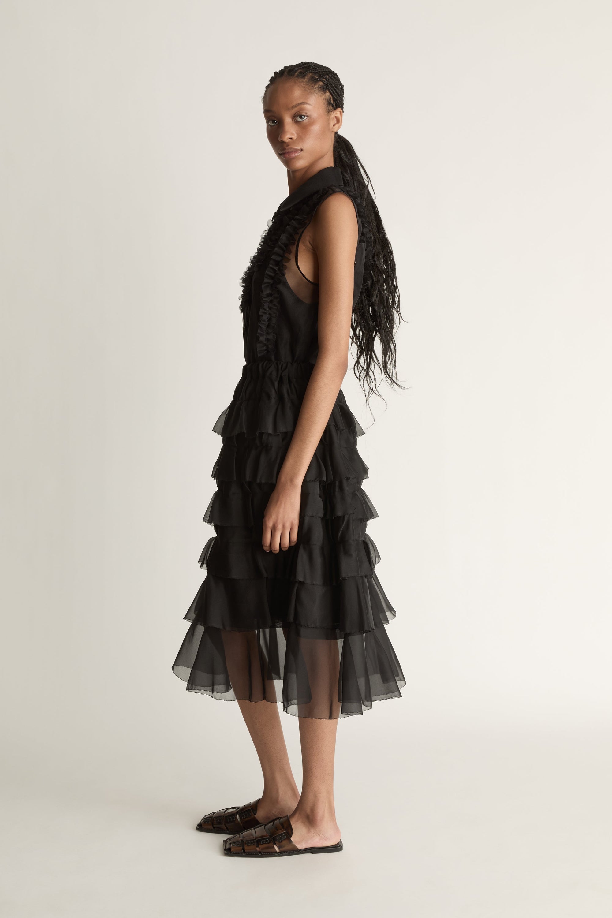 Innes Organza Ruffle Skirt