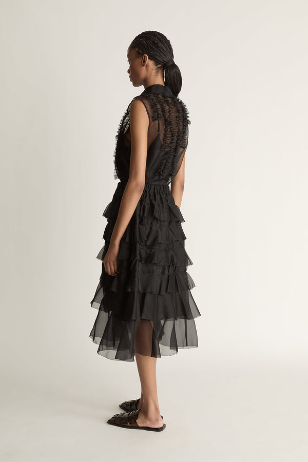 Innes Organza Ruffle Skirt