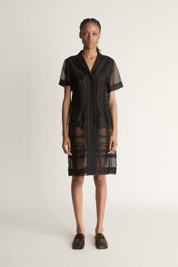 Innes Organza Shirt Dress