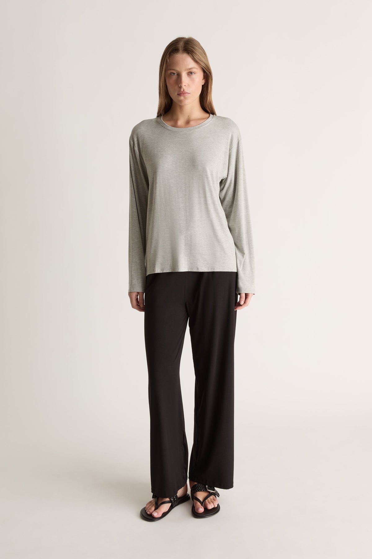 Relaxed Long Sleeve in Dove