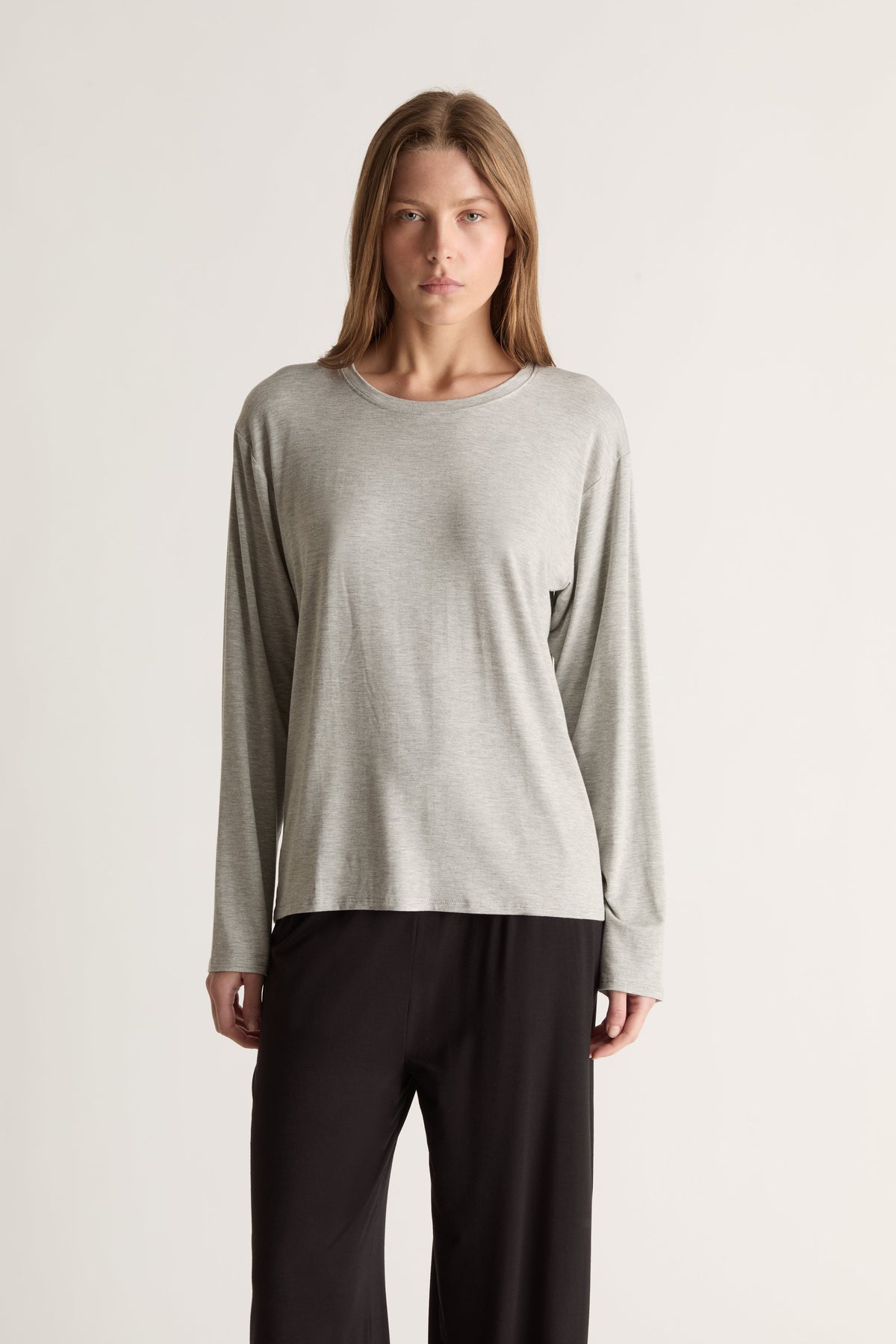 Relaxed Long Sleeve in Dove