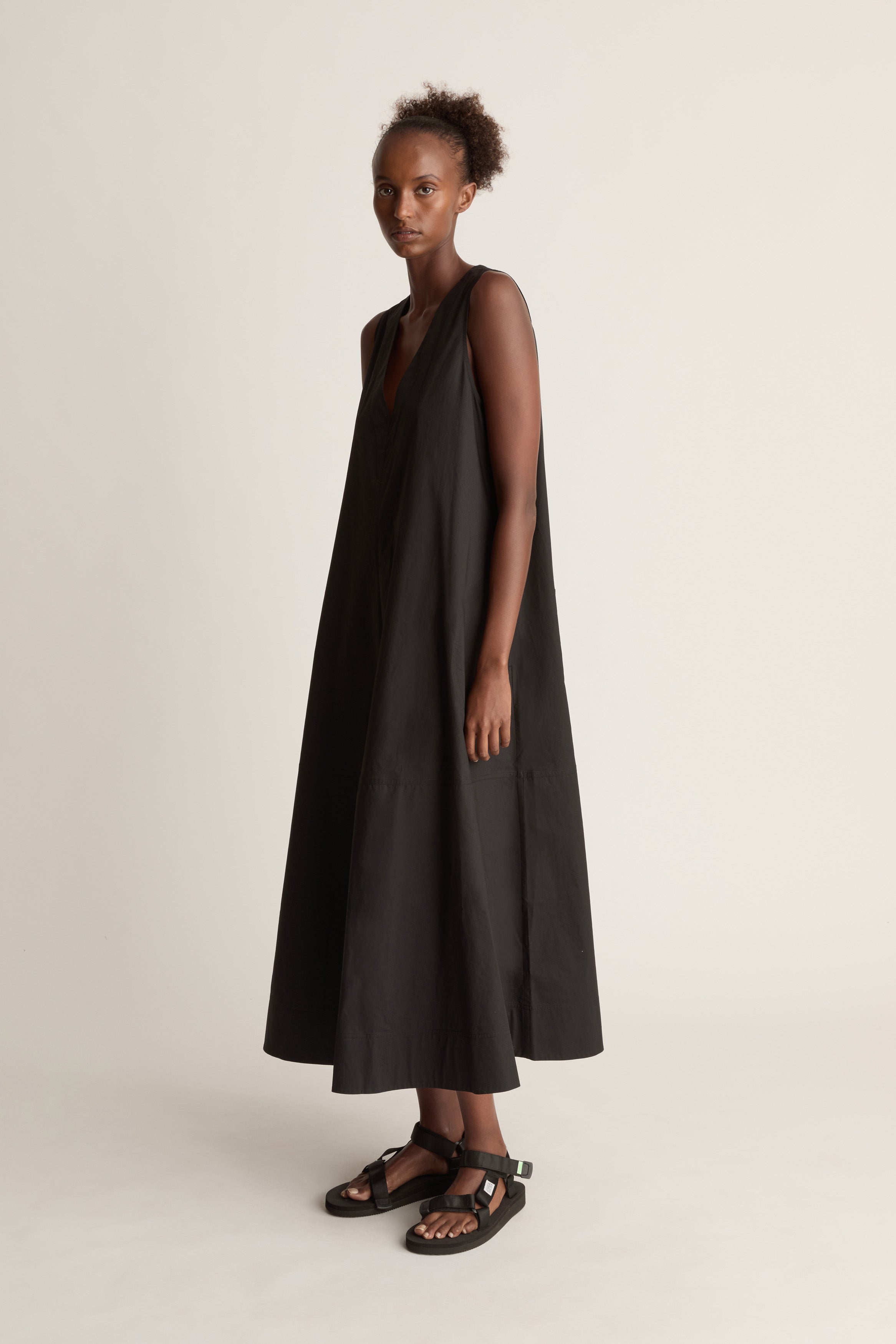 LM Poplin Apron Dress