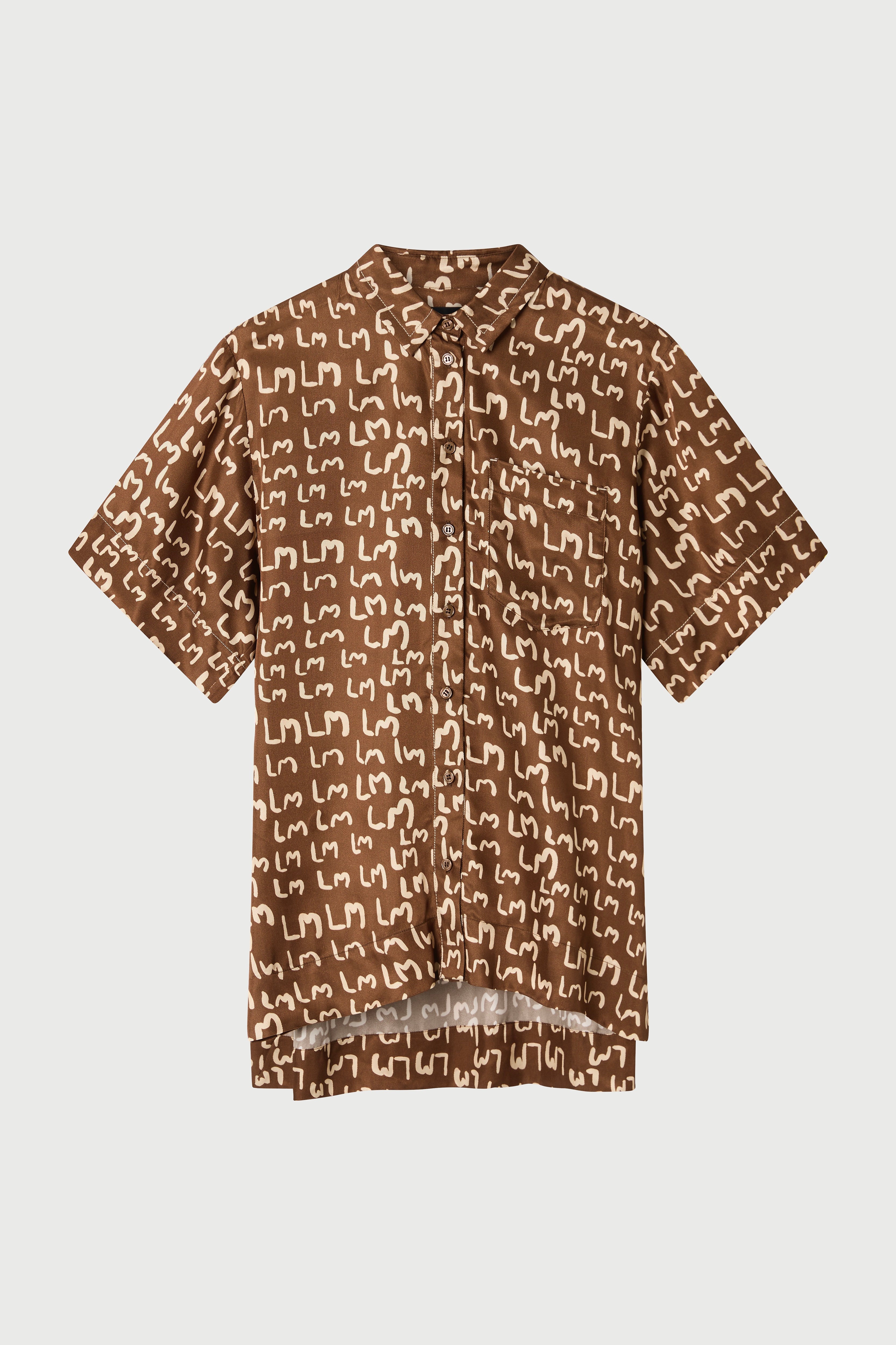 LM Monogram Short Sleeve Shirt