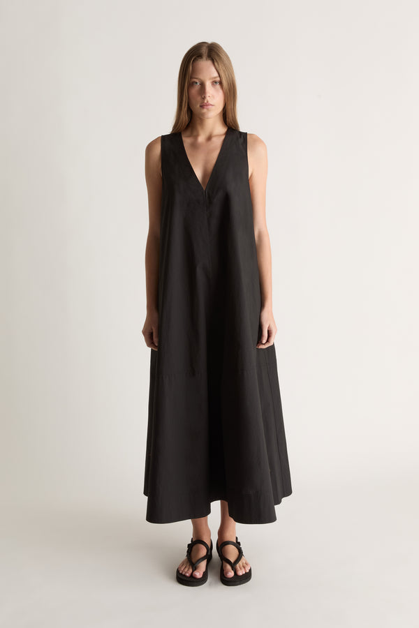 LM Poplin Apron Dress