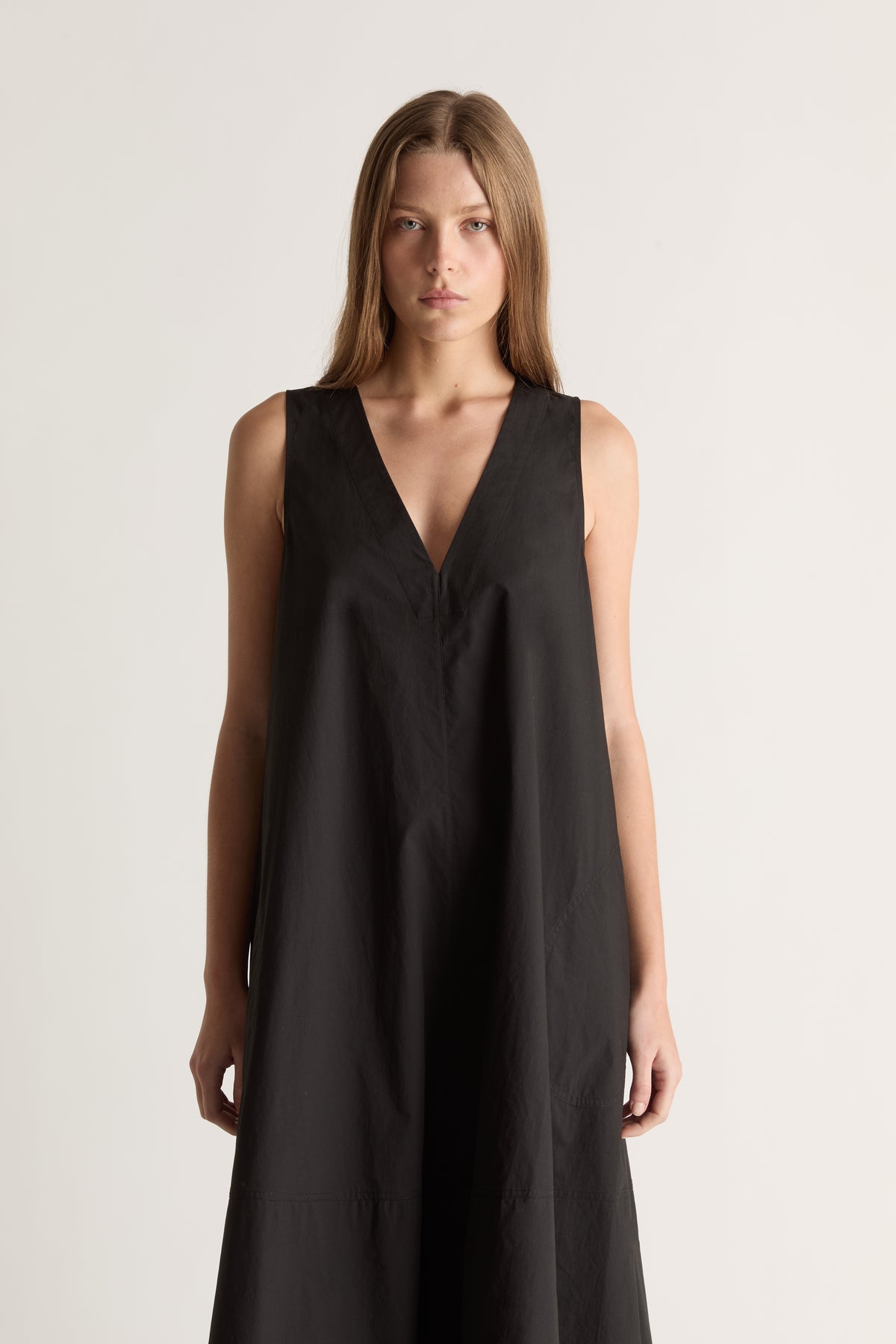LM Poplin Apron Dress