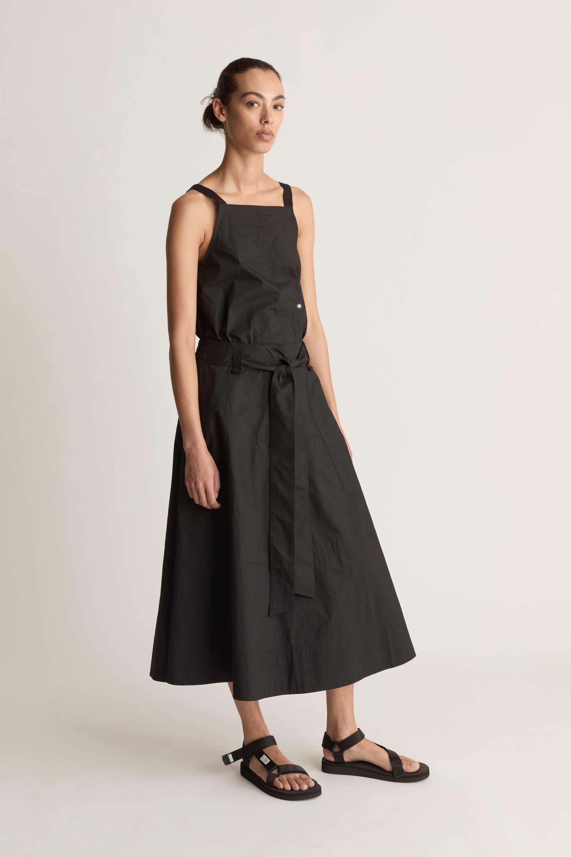 LM Poplin Flare Skirt
