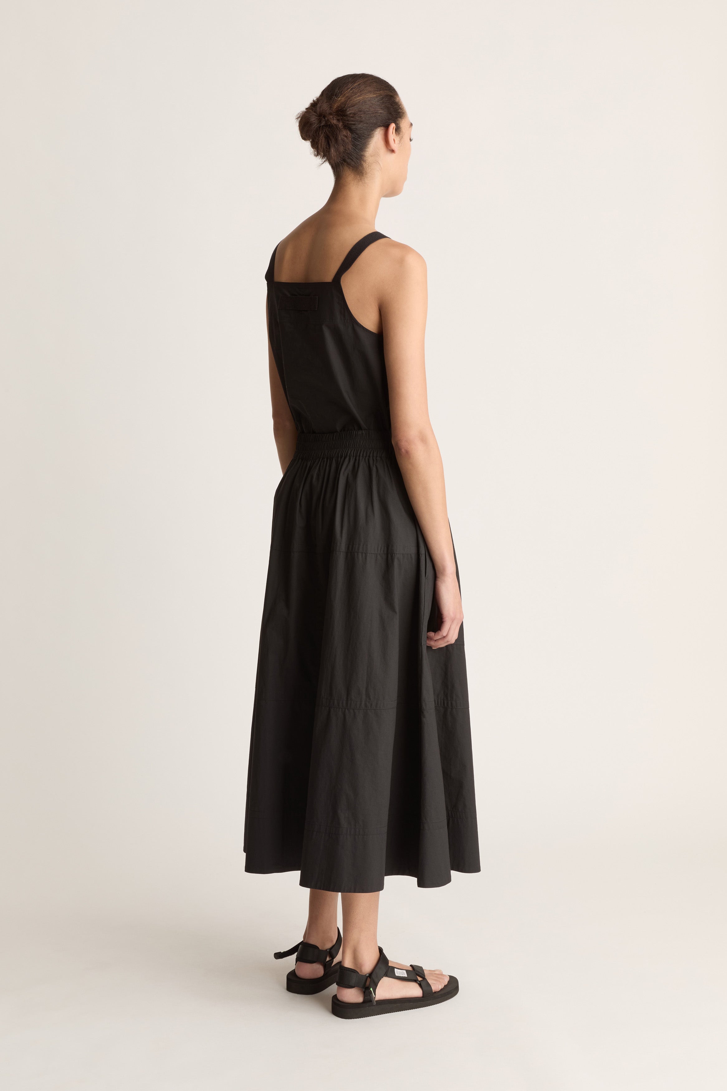 LM Poplin Flare Skirt