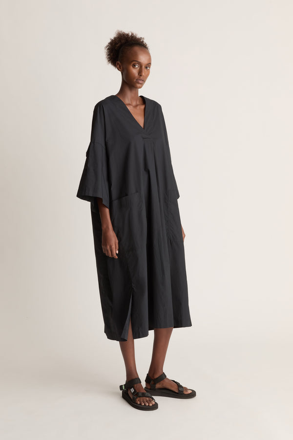 LM Poplin Oversized Tee Dress