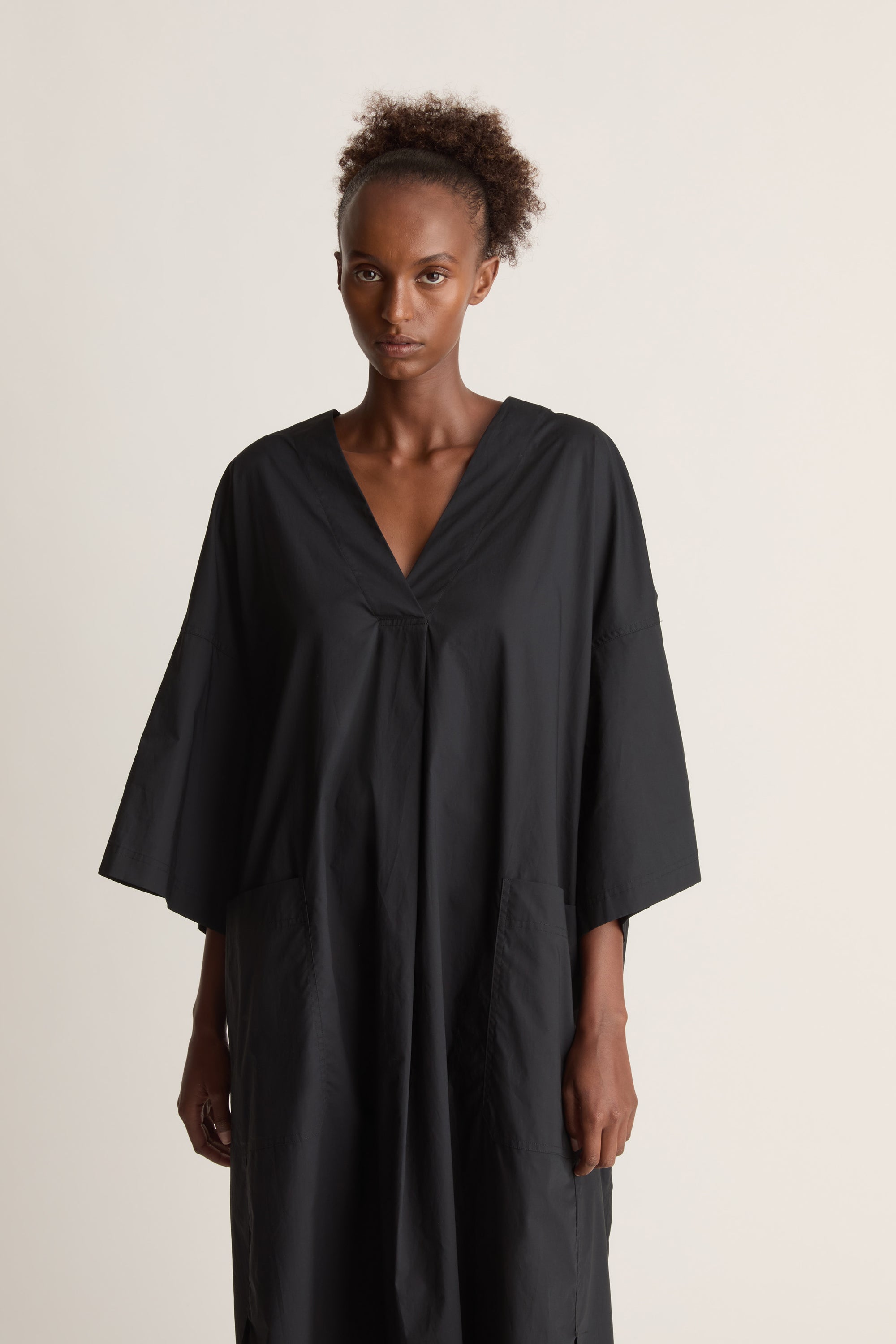 LM Poplin Oversized Tee Dress