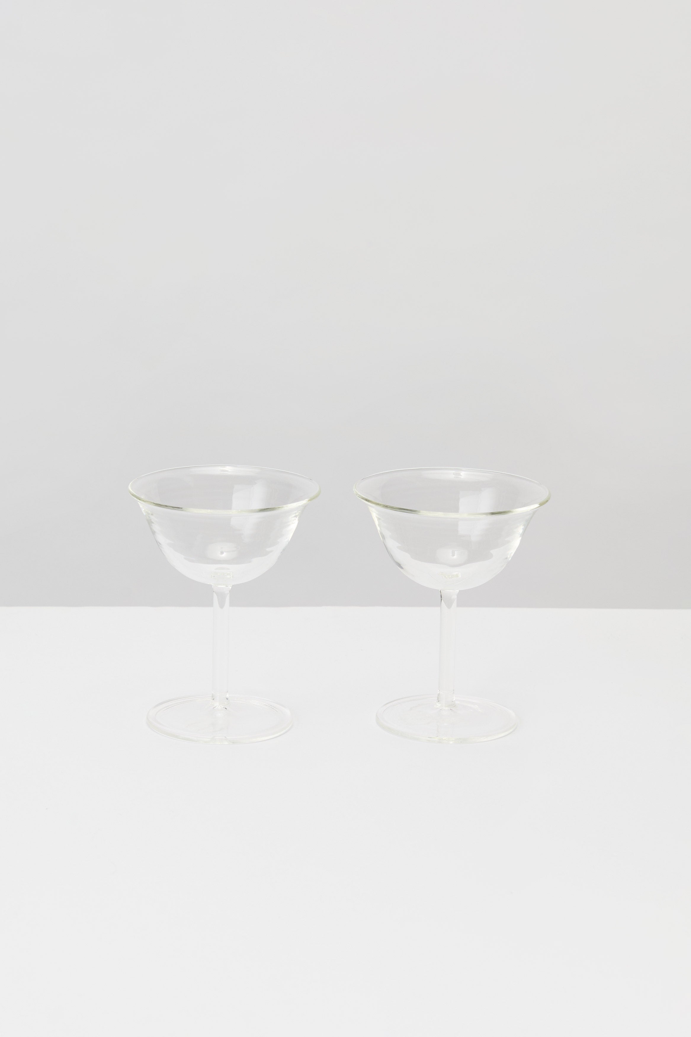 R+D Rosetta Martini Glasses x 2