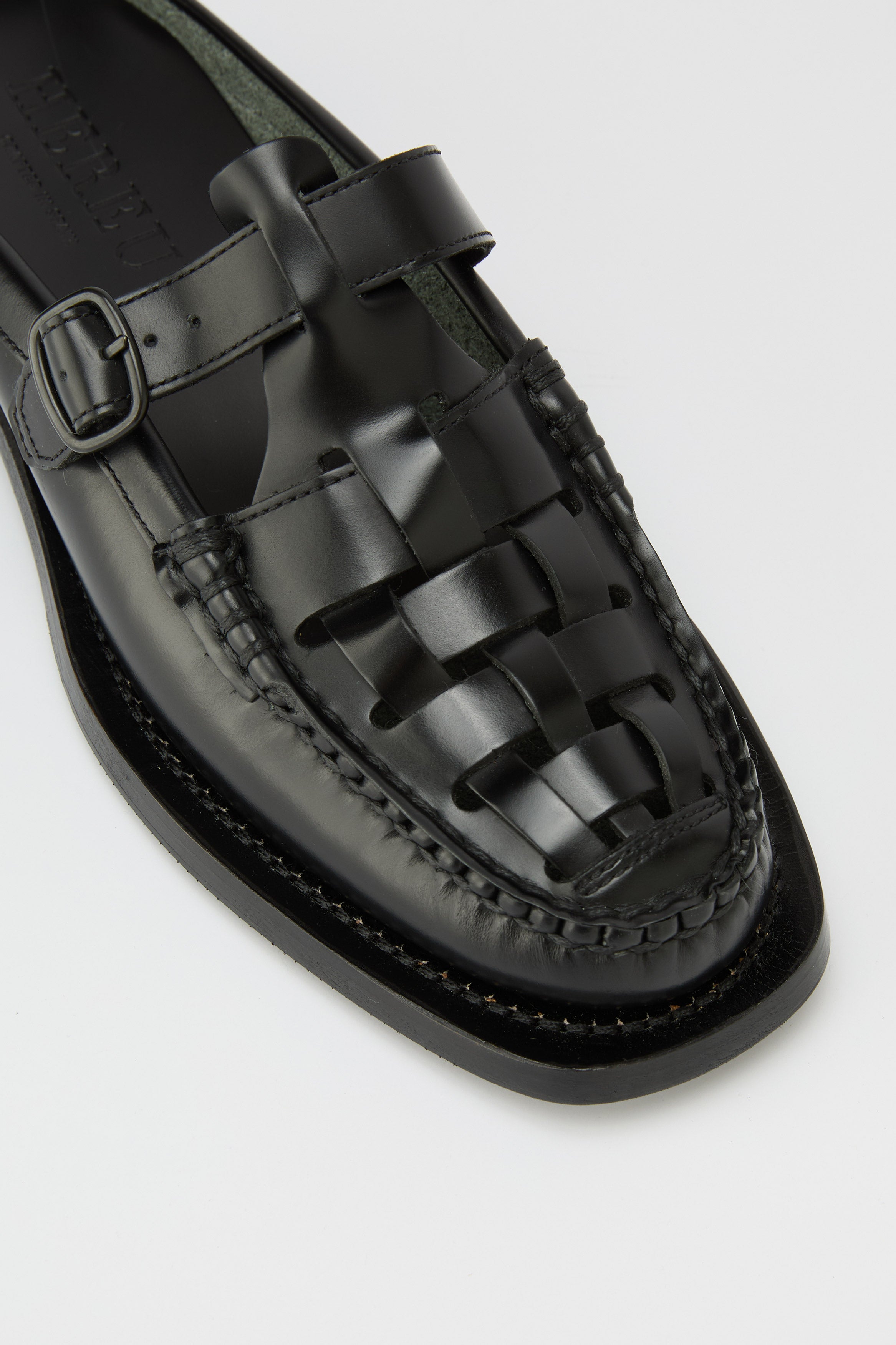 Hereu Bonell Woven T-Bar Mule