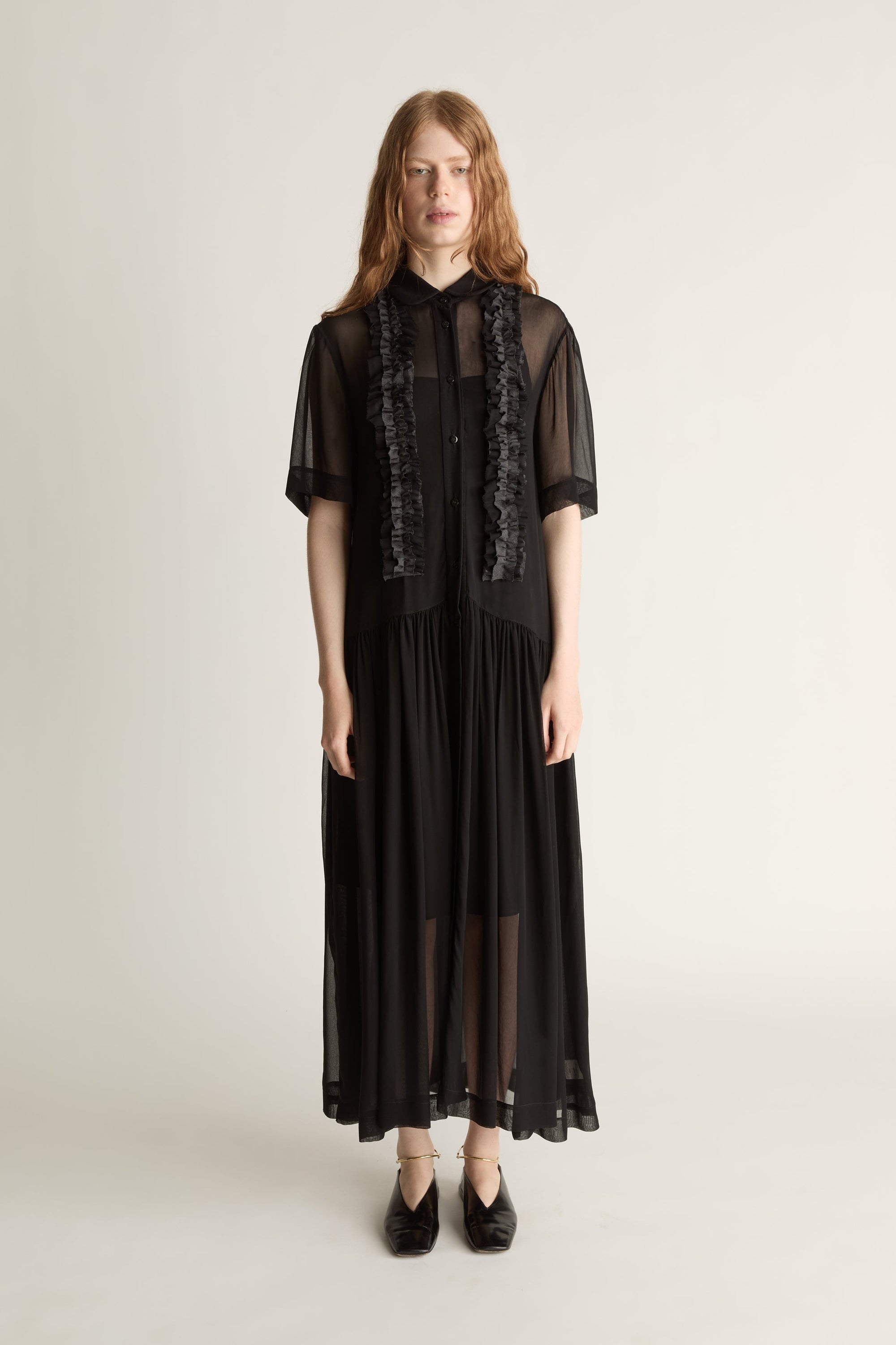 millie lace dress Lovers and Friends x Maggie MacDonald Millie Sheer Maxi Dress in White