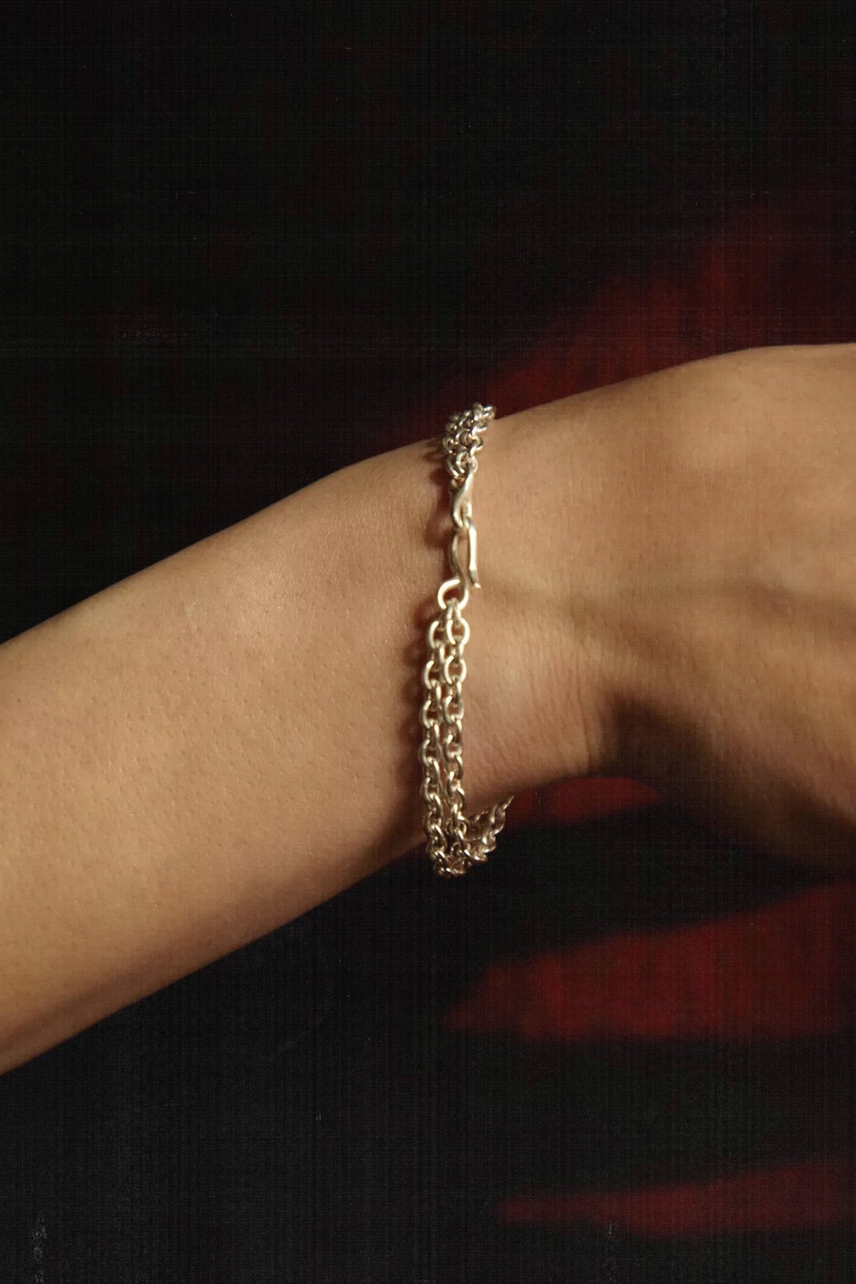 Mini Elo Double Chain Bracelet