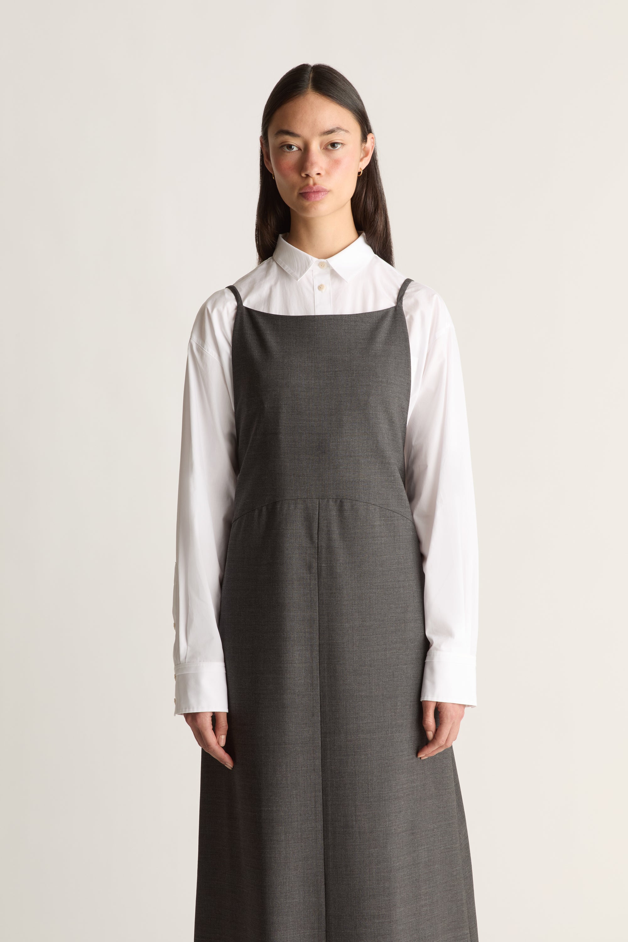 Myles Wool Apron Dress