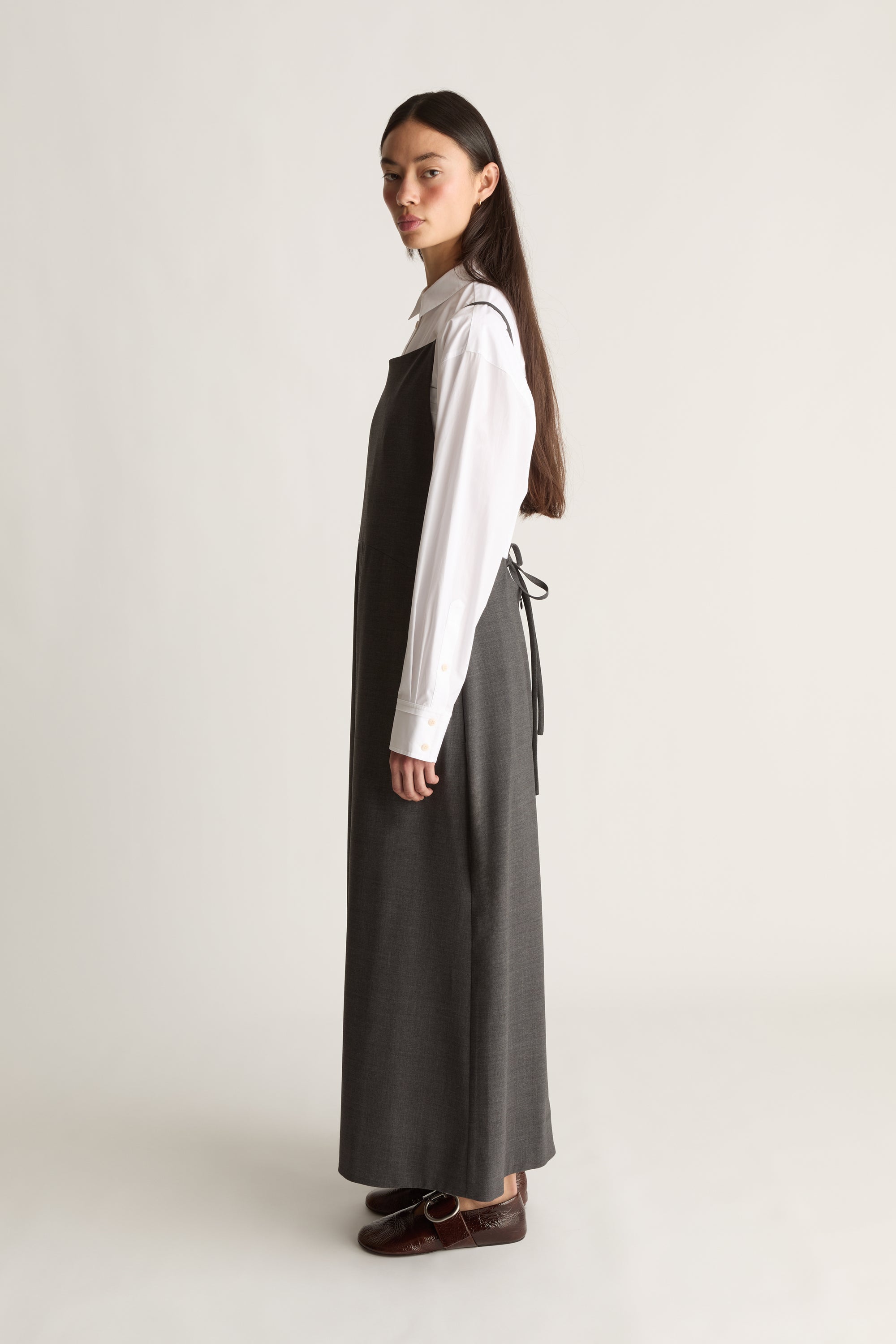 Myles Wool Apron Dress