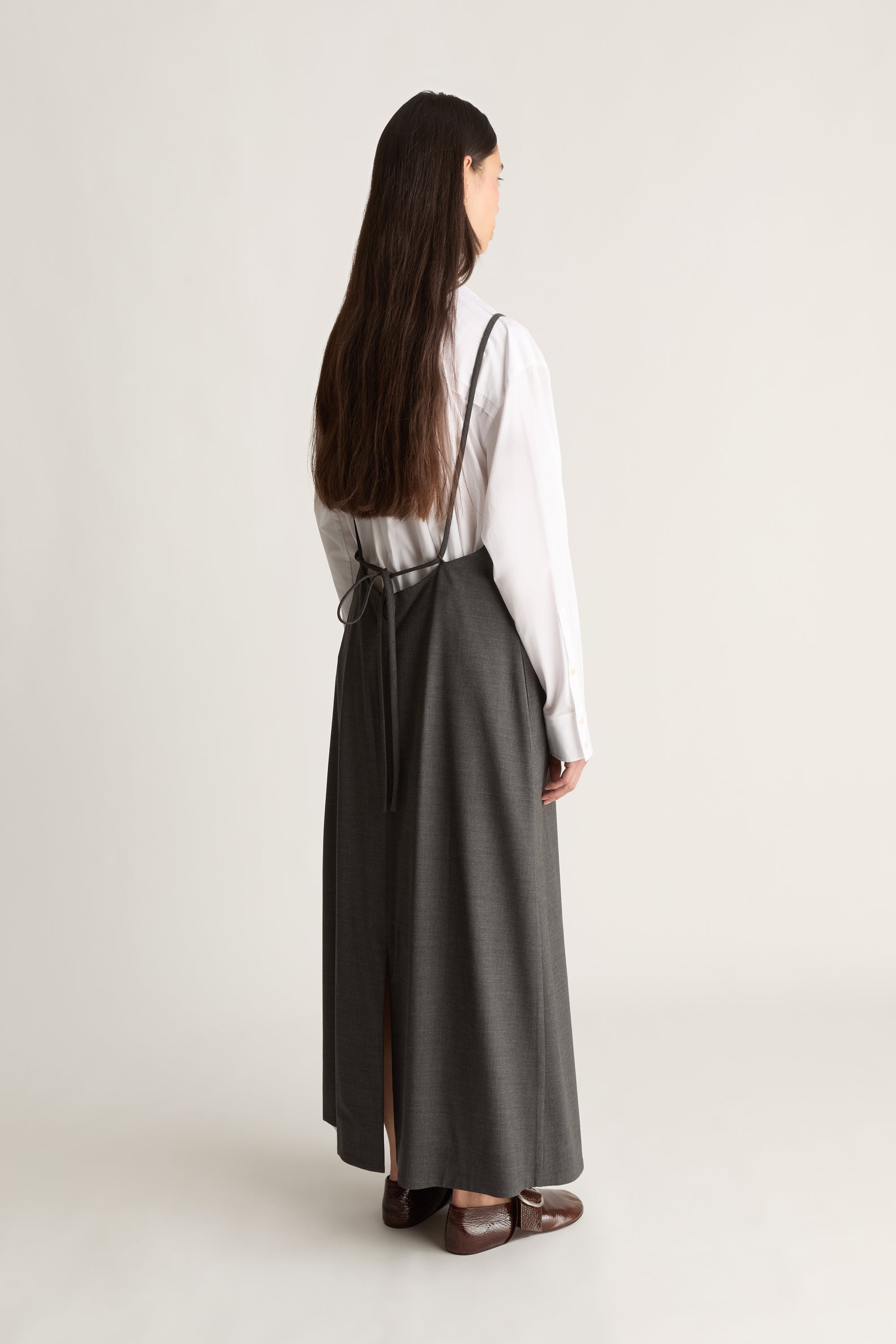 Myles Wool Apron Dress