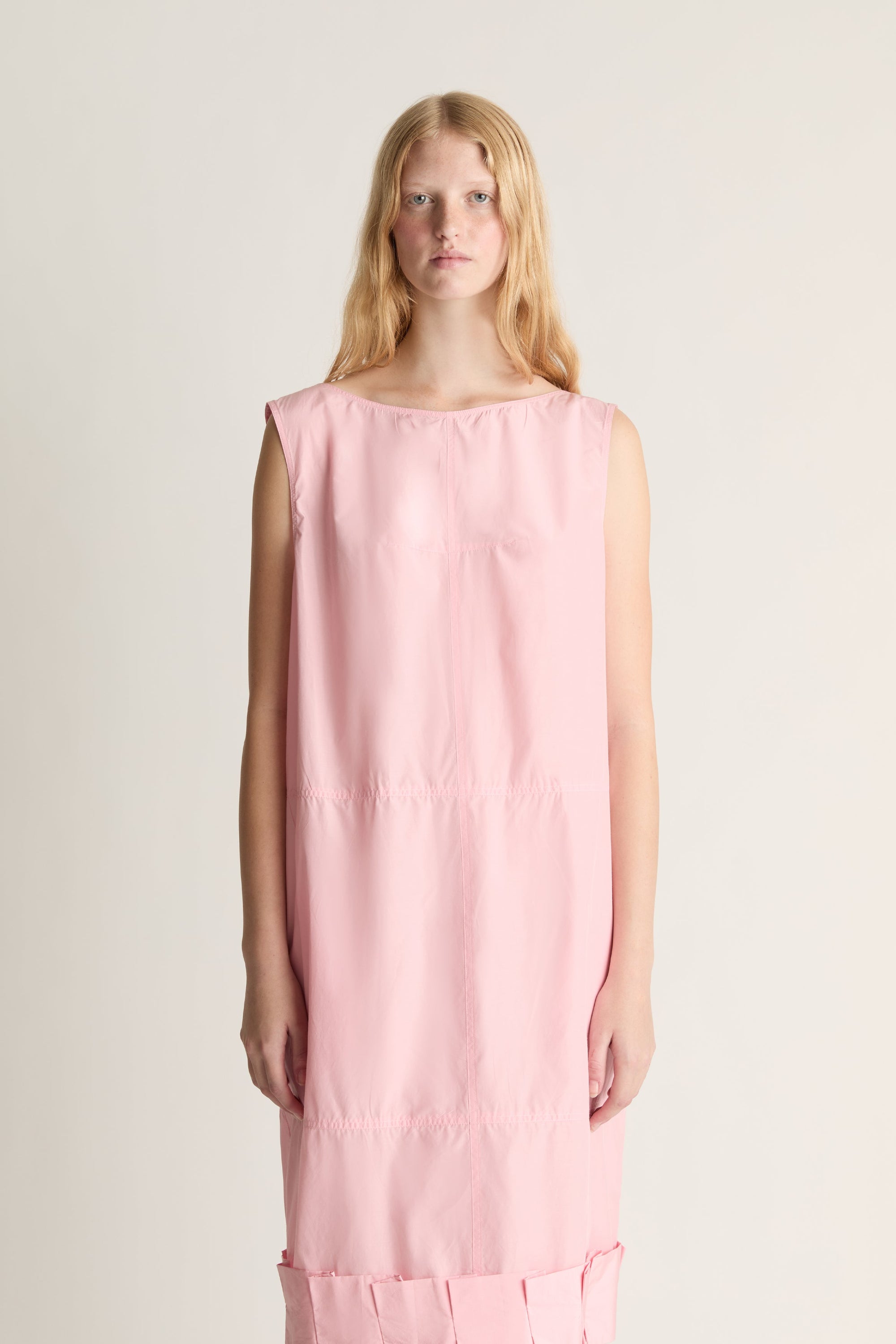 Nina Silk Ruffle Dress