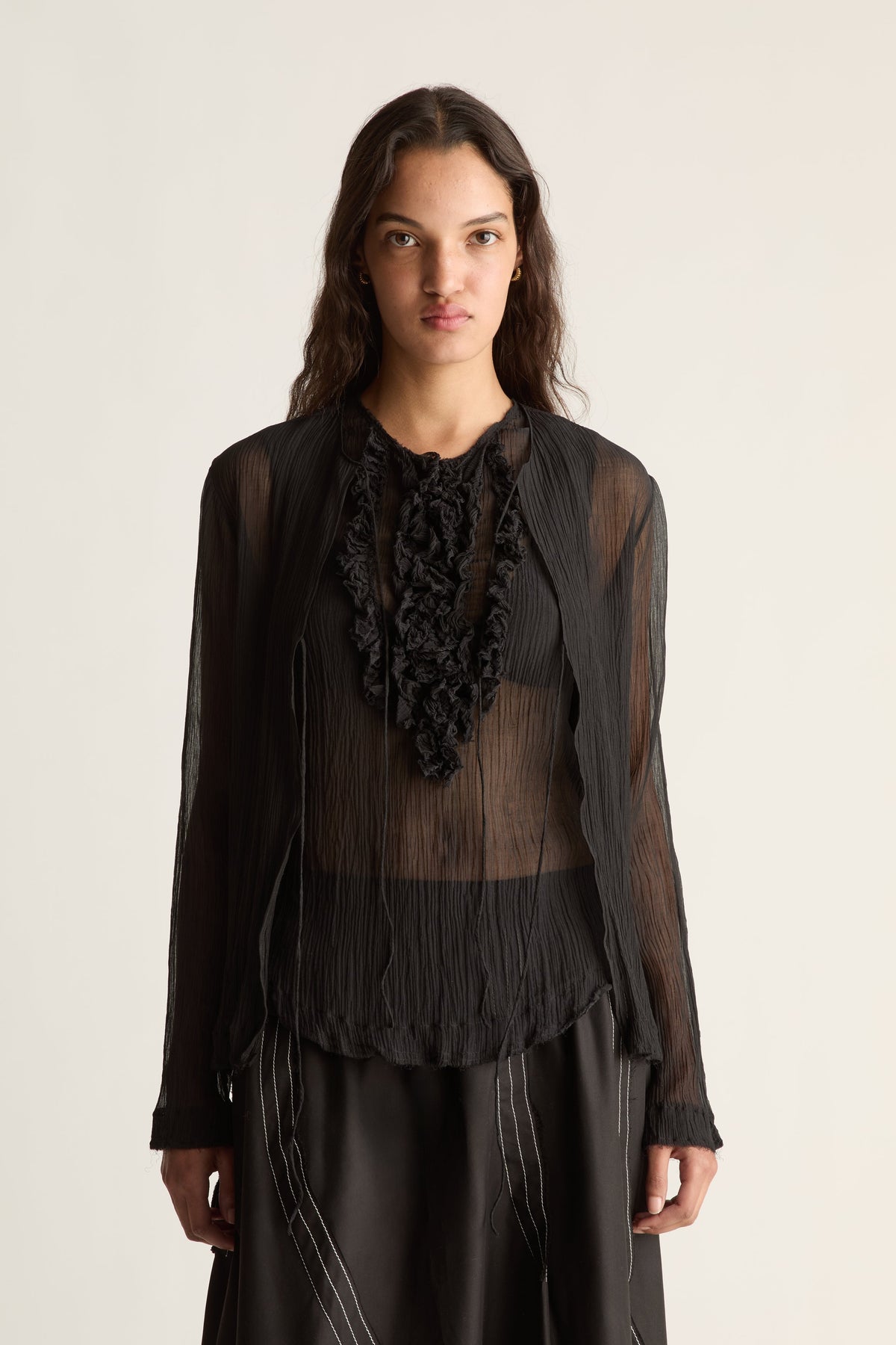 Olympia Silk Cotton Cardigan