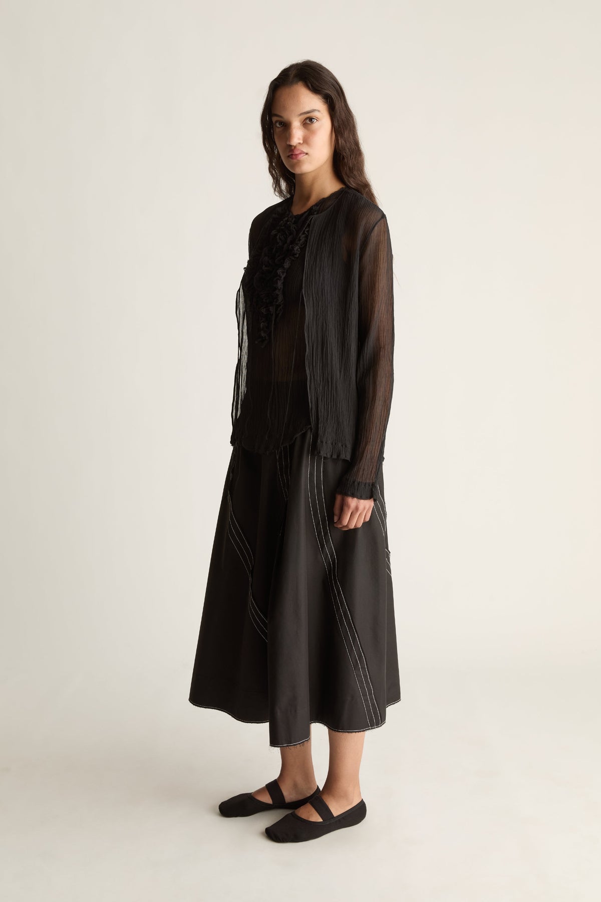 Olympia Silk Cotton Cardigan