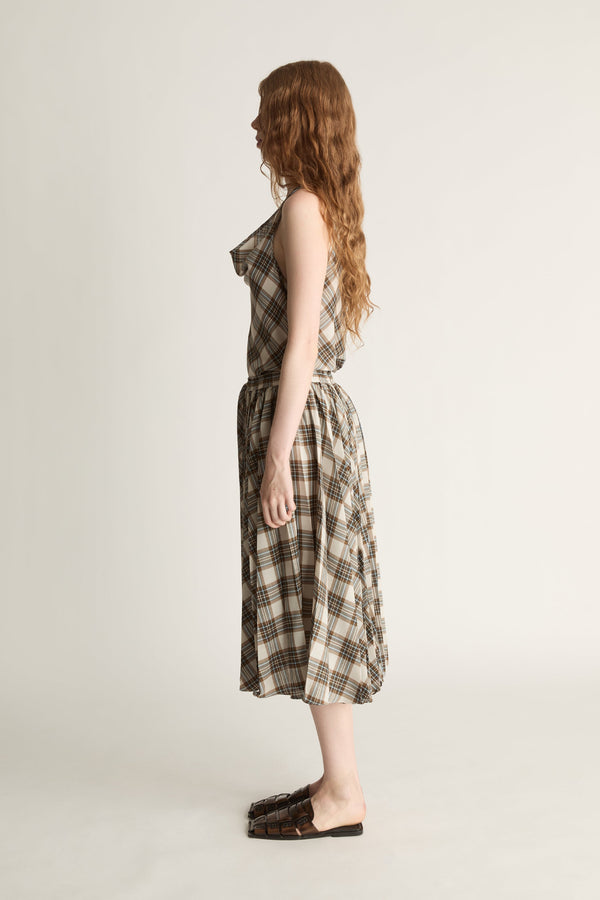 Rowan Pleat Skirt