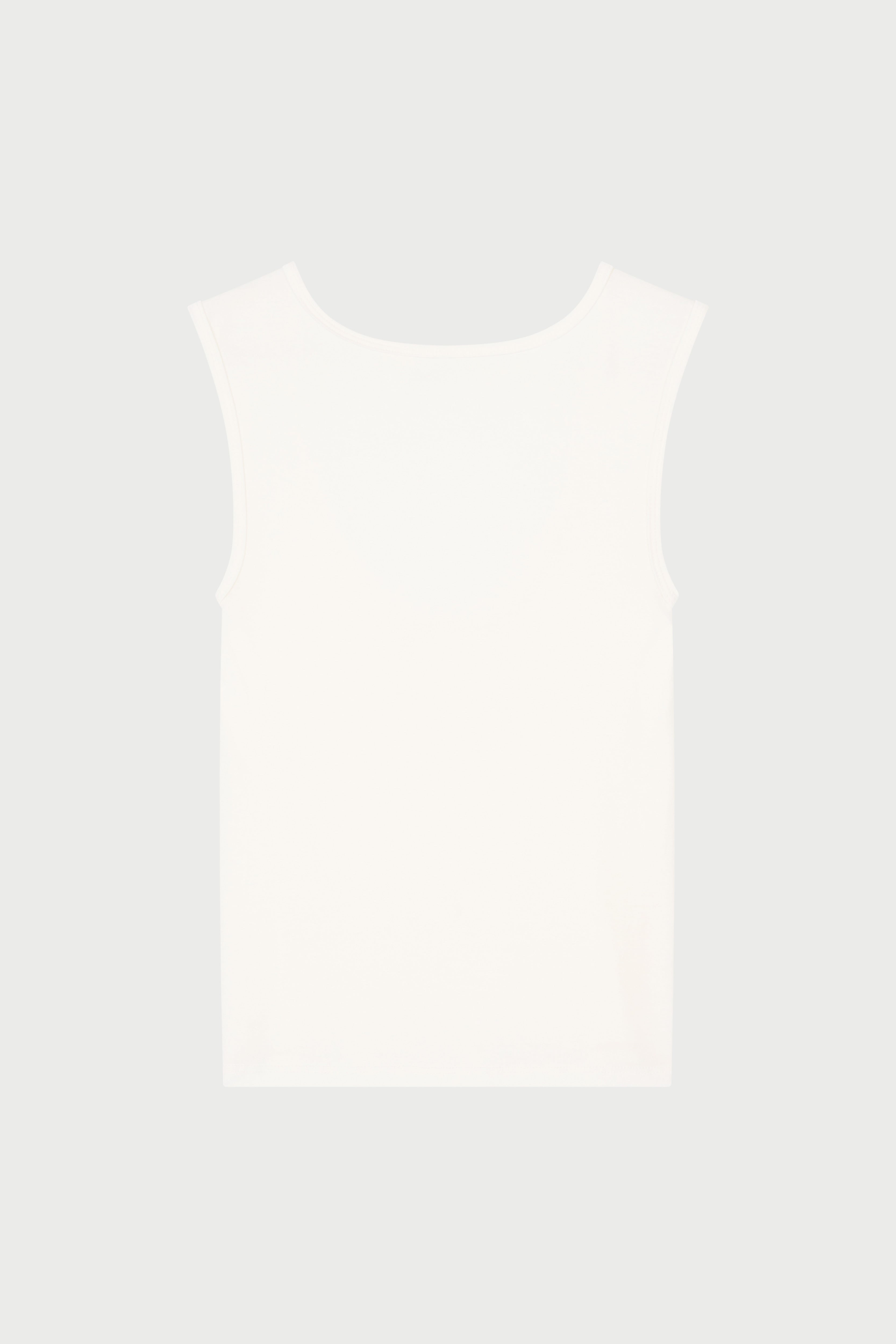 Kye Intimates Recline Bateau Sleeveless in White