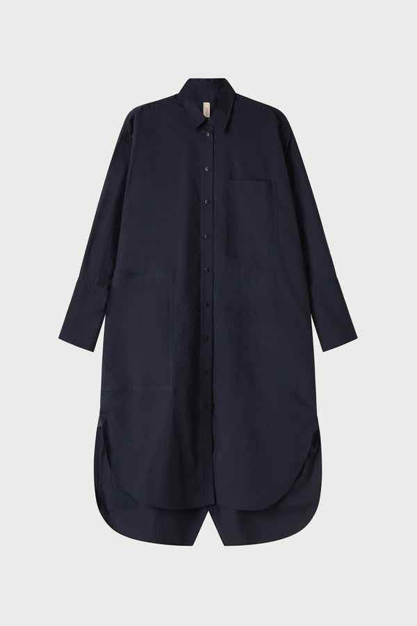 LM Poplin LS Shirt Dress