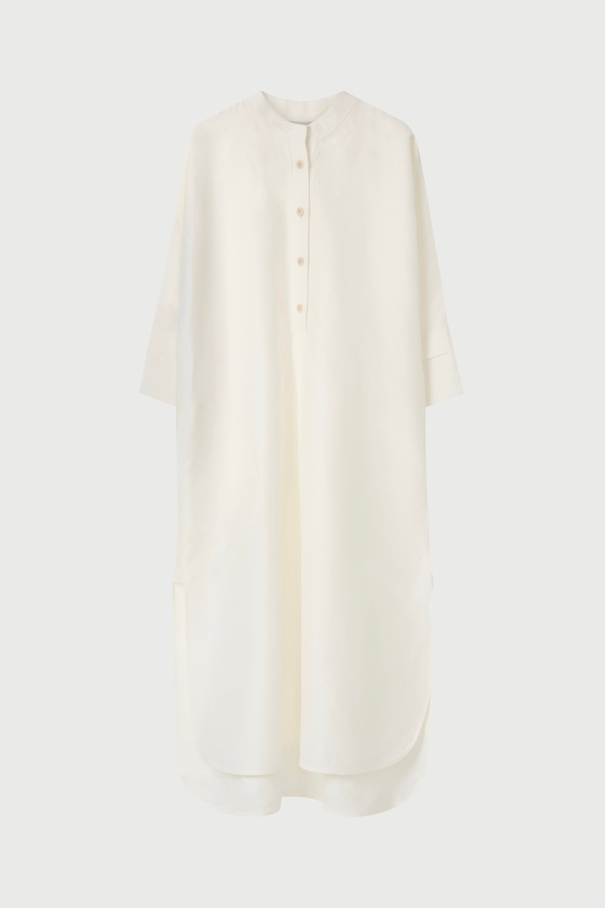 White blouse on a light beige background