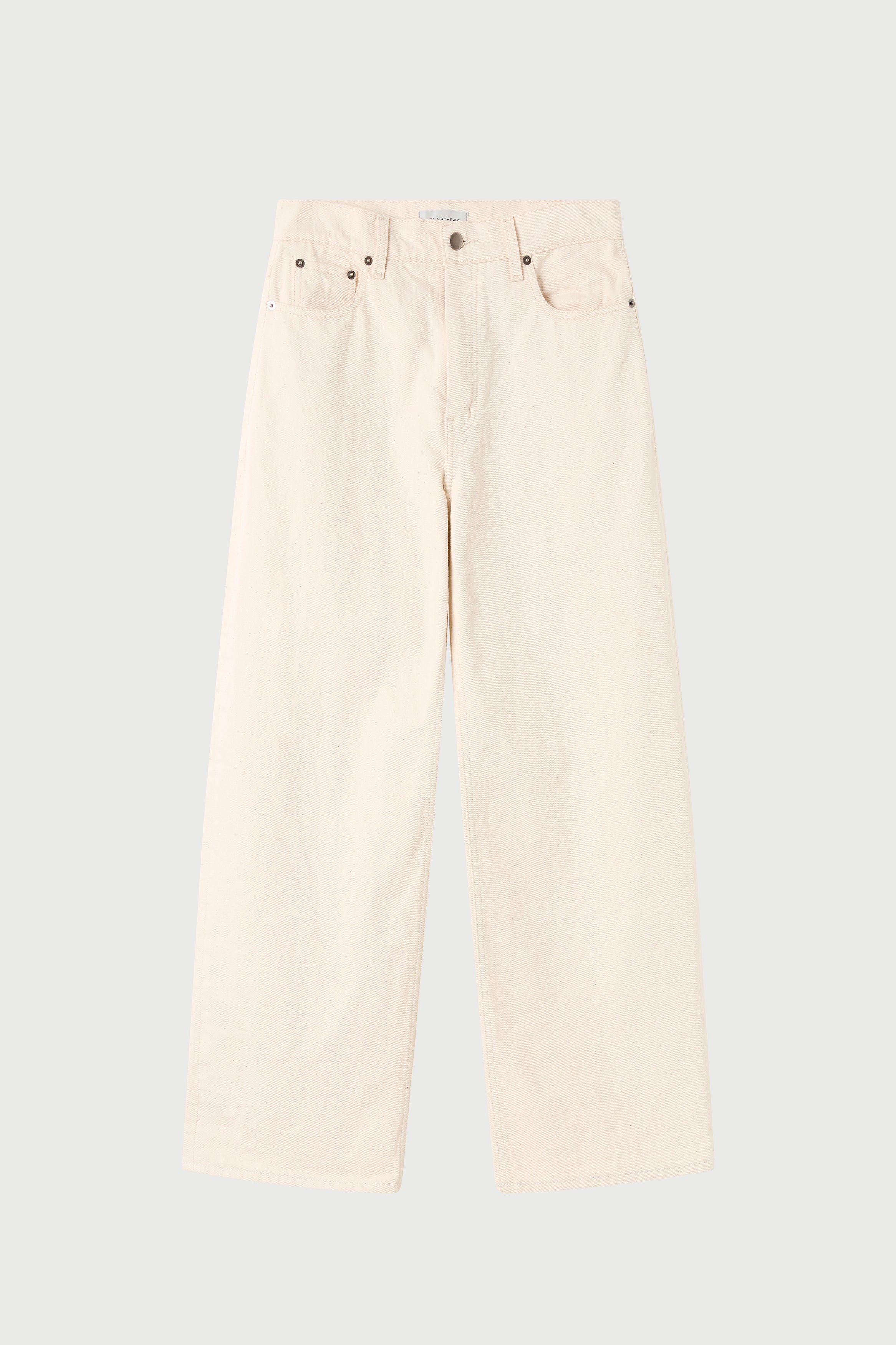 LM Denim Cropped Jean in Oat