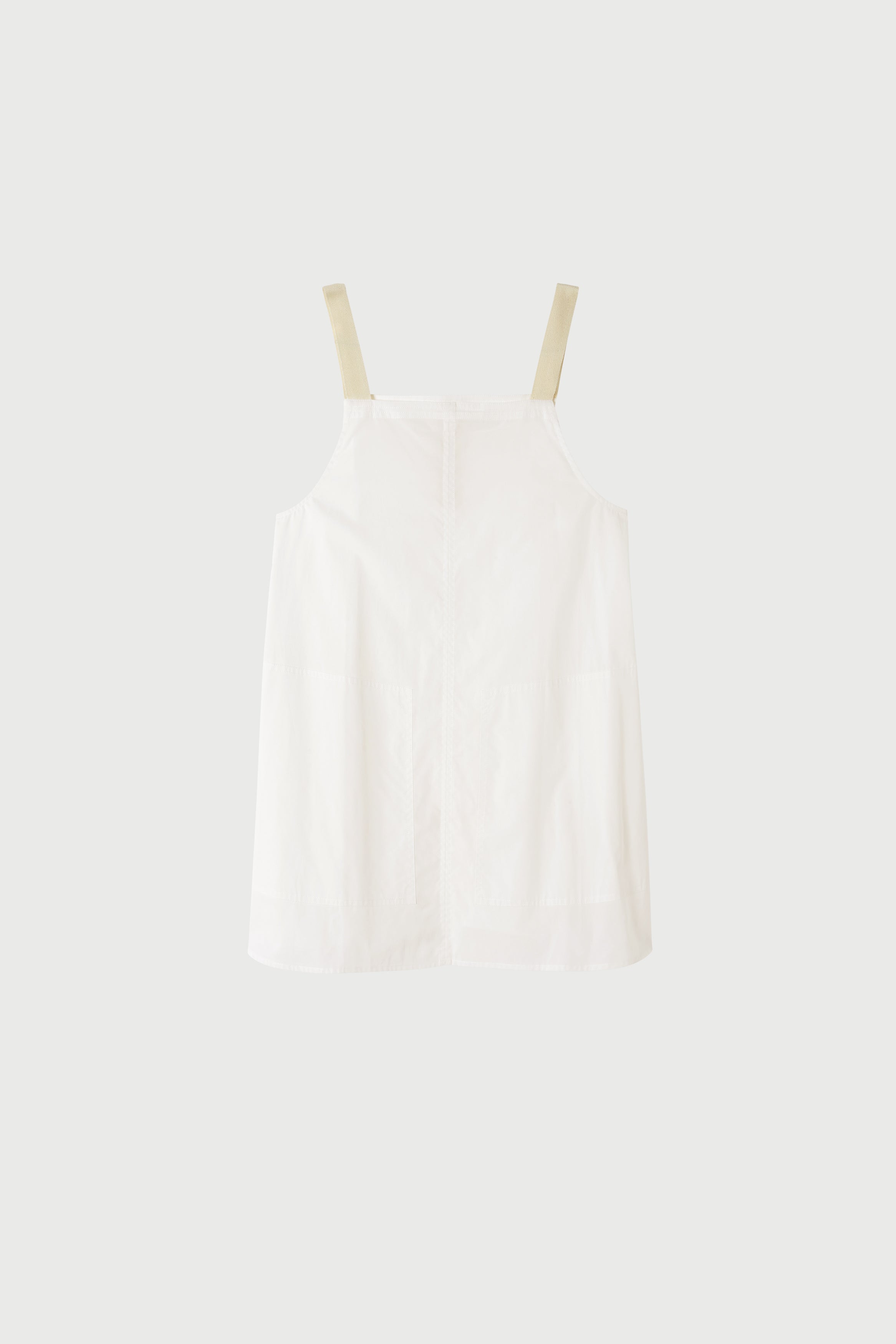 LM Poplin Cami White